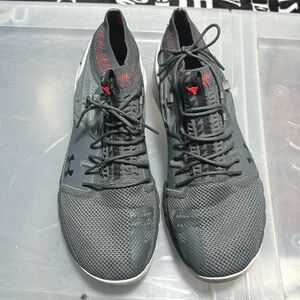 Under Armor Project Rock Hovr V2 Grey and Orange